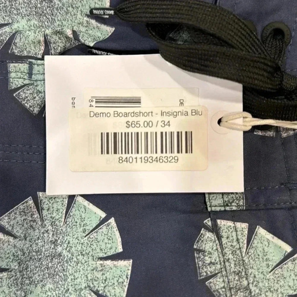 Banks Journal Demo Boardshort - Insignia Blue - Size 34 - Picture 5 of 5